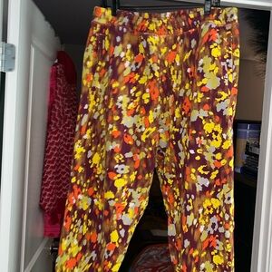 {adidas by Stella Mccartney} Floral Printed Woven Track Pants